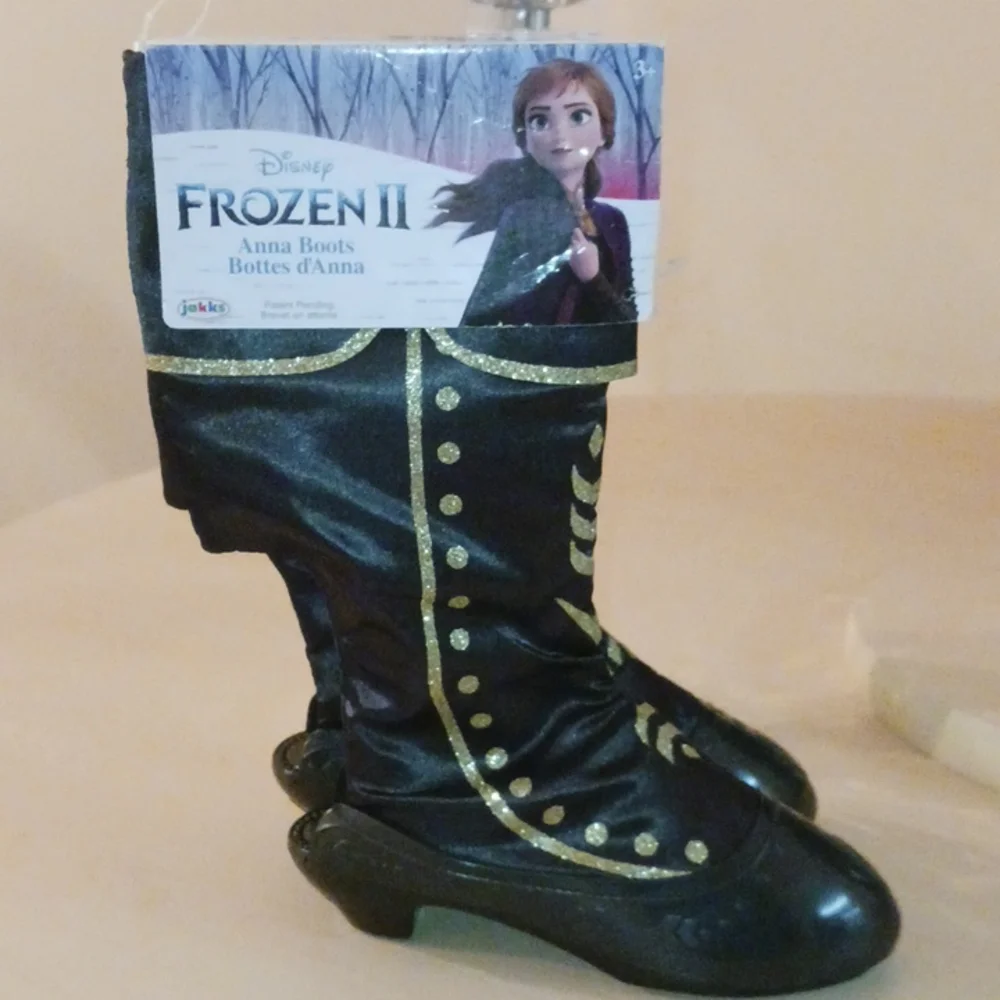 Disney Frozen 2 Princess Anna Dress Up Costume Boots